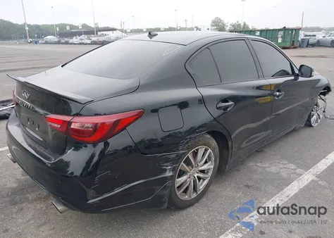 2020 Infiniti Q50 Pure Awd из США, поврежденный, VIN JN1EV7AR4LM255764